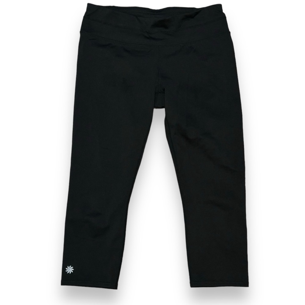 Athleta Crop Solid Black Legging M